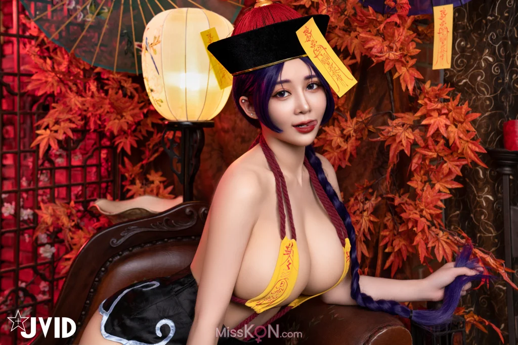 [JVID] 甜心幫 ღ 安希: 菰蒲風動縱斜影，殭屍奶光《安希》膣得液滿 (66 photos) – Page 2