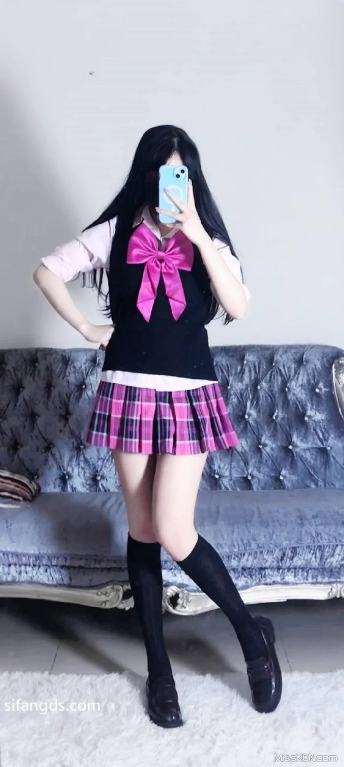 杀手蛇蛇: 清纯反差嫩妹 无毛一线天道具双通 足交车震 (76 photos + 19 videos) – Page 2