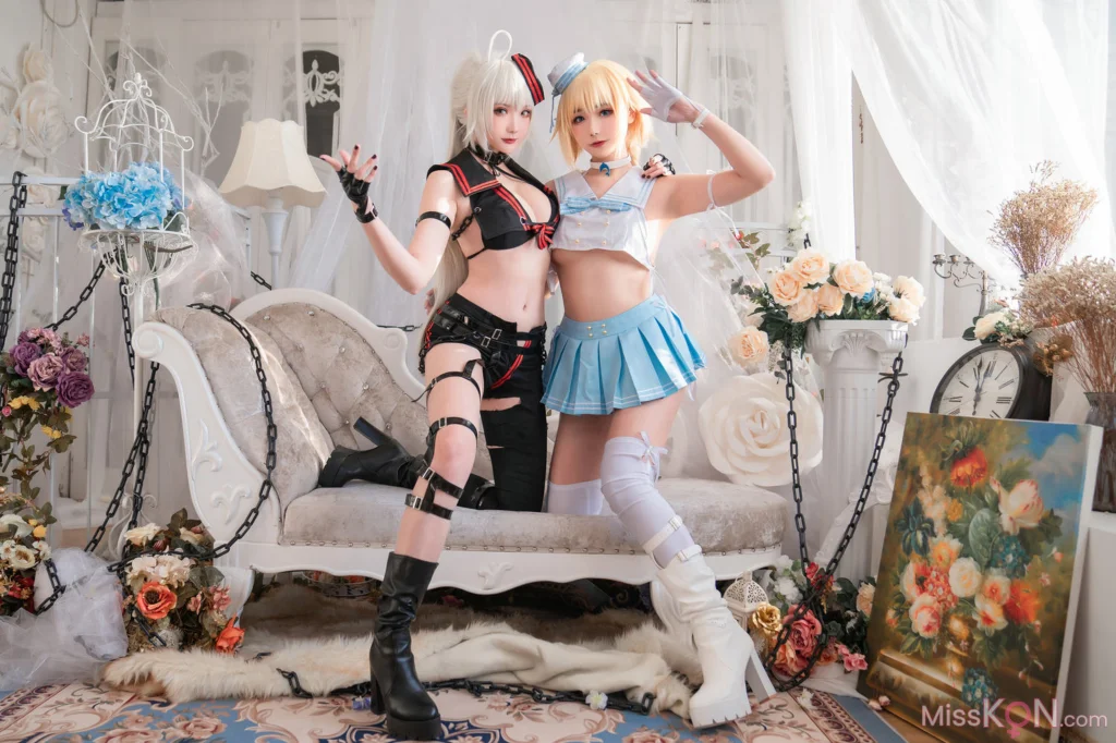 Coser@Momoko葵葵 & 瓜希酱: FATE 黑白贞德 (60 photos) – Page 2
