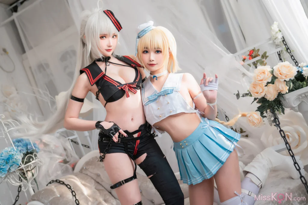 Coser@Momoko葵葵 & 瓜希酱: FATE 黑白贞德 (60 photos) – Page 2
