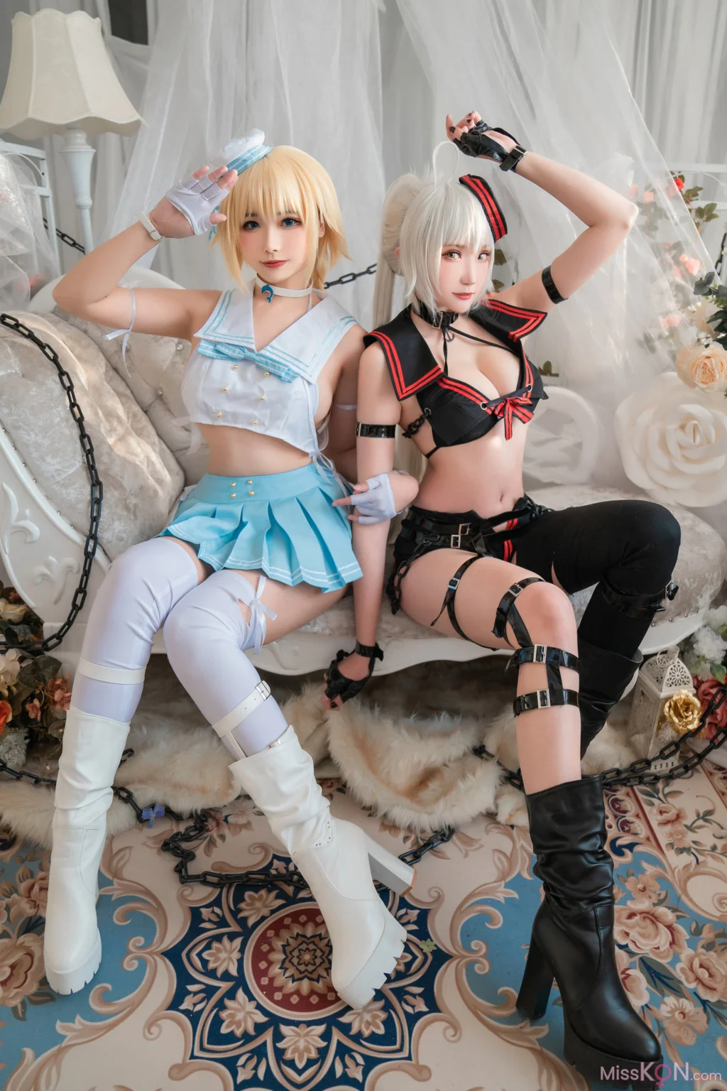 Coser@Momoko葵葵 & 瓜希酱: FATE 黑白贞德 (60 photos) – Page 2