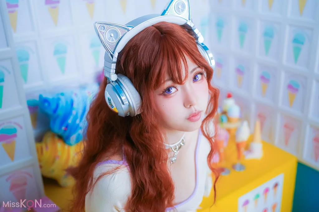 Coser@Ely_eee (ElyEE子): Maoin Y2K貓音 (25 photos + 3 videos)