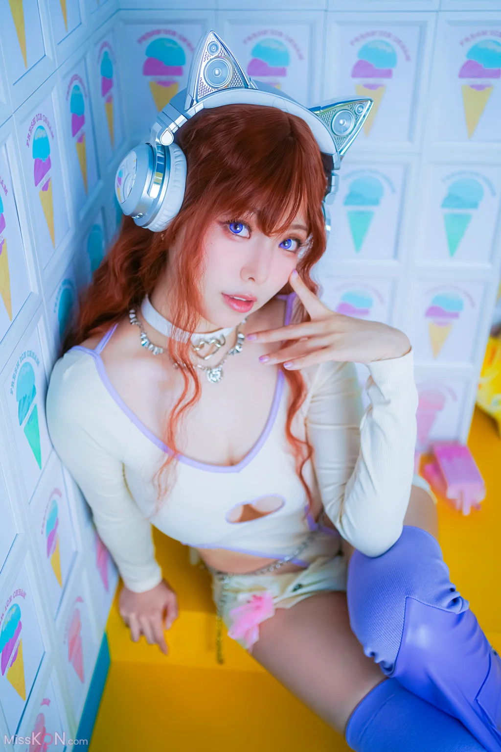 Coser@Ely_eee (ElyEE子): Maoin Y2K貓音 (25 photos + 3 videos) – Page 2