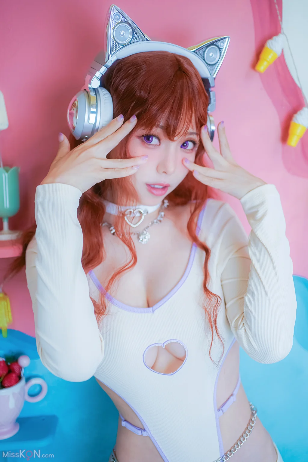 Coser@Ely_eee (ElyEE子): Maoin Y2K貓音 (25 photos + 3 videos) – Page 2