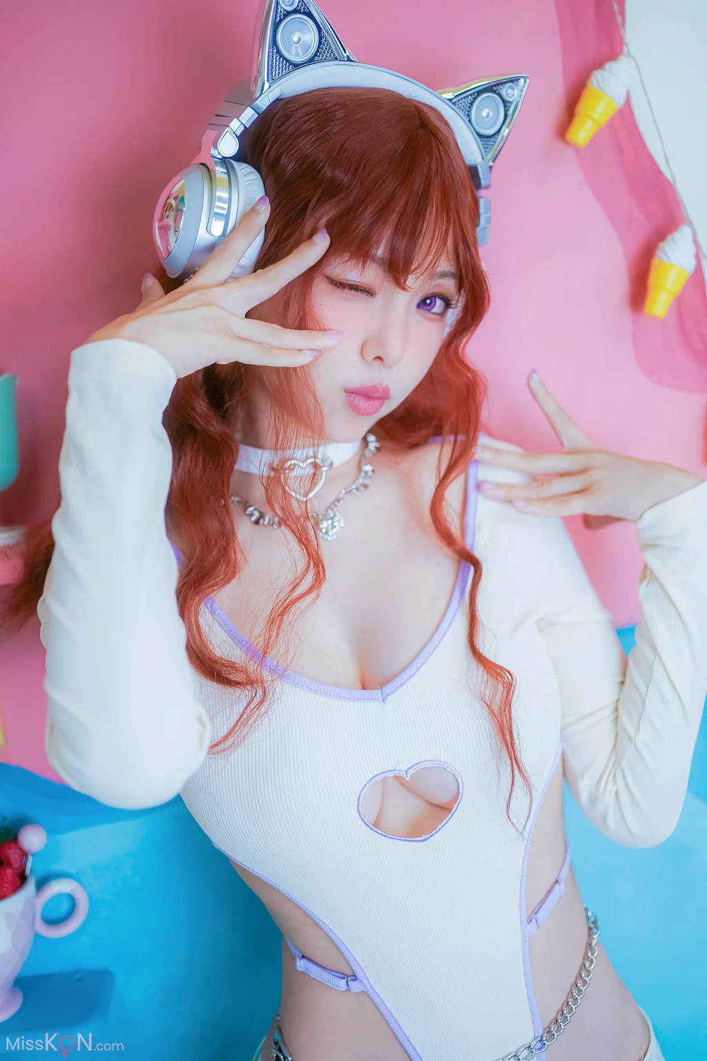 Coser@Ely_eee (ElyEE子): Maoin Y2K貓音 (25 photos + 3 videos) – Page 2