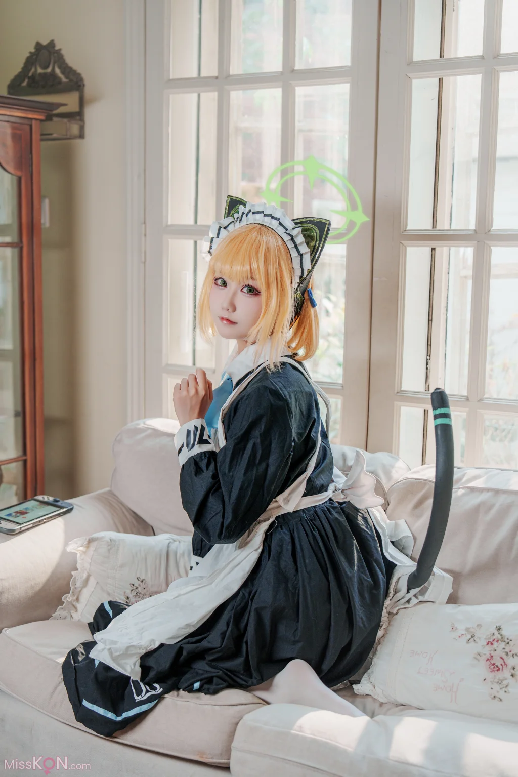Coser@lunananya: 碧蓝档案 才羽绿 (28 photos)