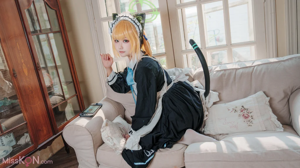 Coser@lunananya: 碧蓝档案 才羽绿 (28 photos)