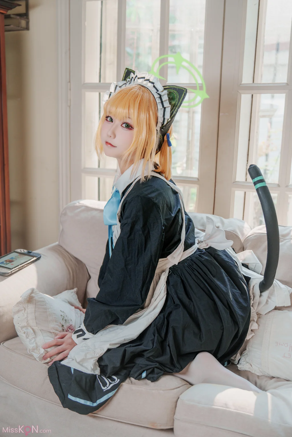 Coser@lunananya: 碧蓝档案 才羽绿 (28 photos)