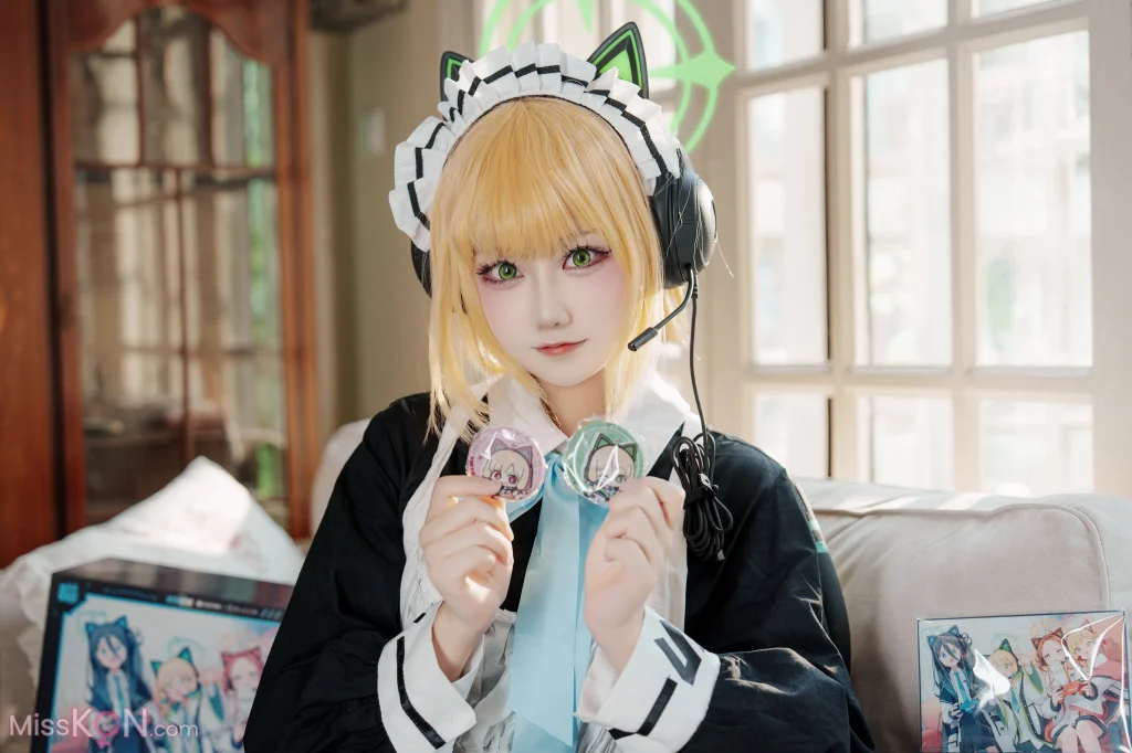 Coser@lunananya: 碧蓝档案 才羽绿 (28 photos) – Page 2