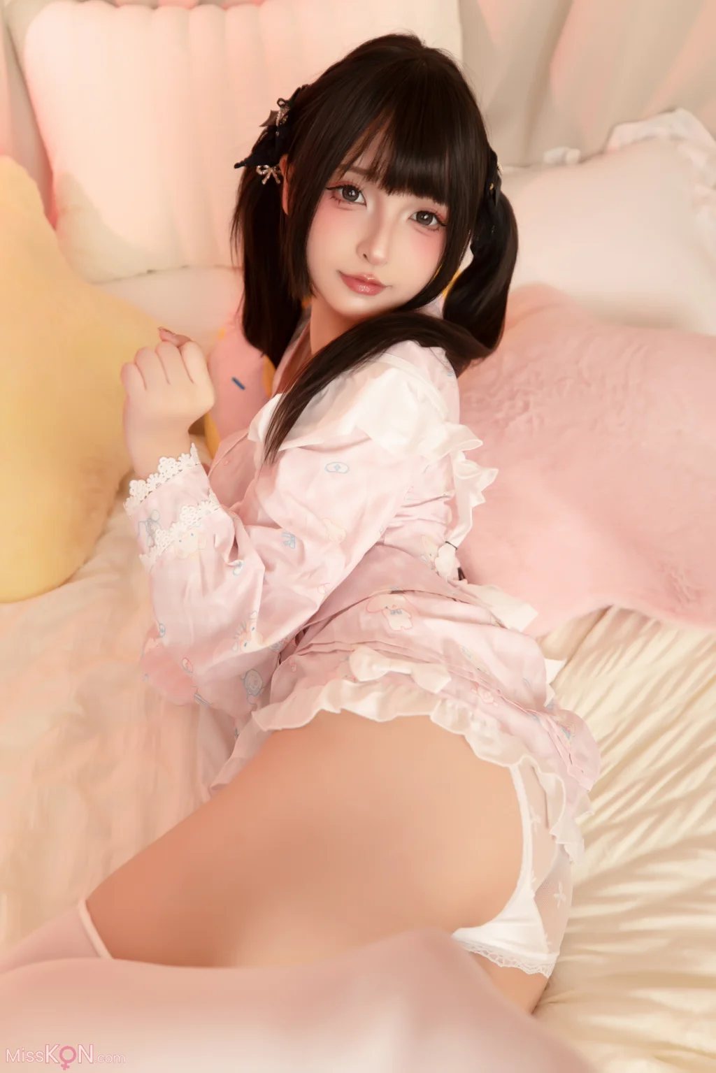 Coser@神楽坂真冬: 浴衣女仆 (75 photos + 2 videos) – Page 3