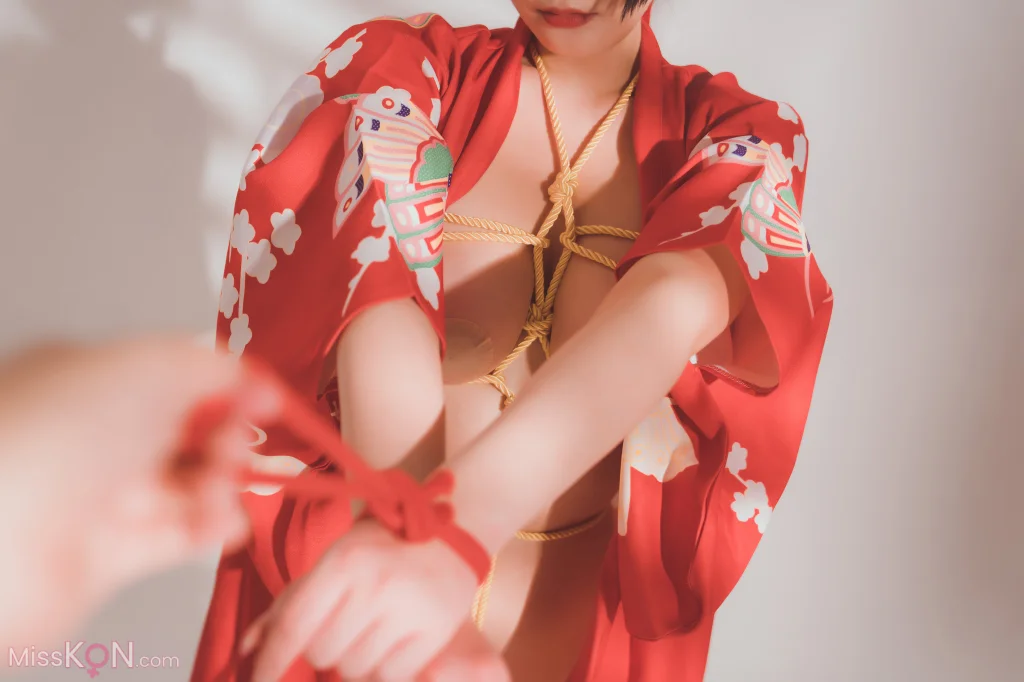 Coser@星澜是澜澜叫澜妹呀: 和服绳缚 (50 photos + 1 video)