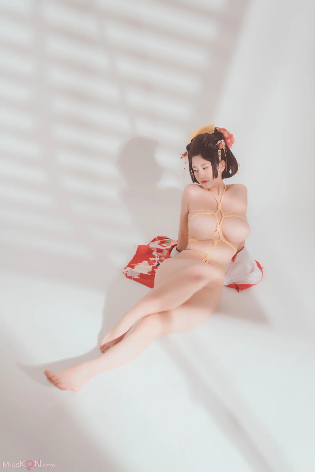 Coser@星澜是澜澜叫澜妹呀: 和服绳缚 (50 photos + 1 video)