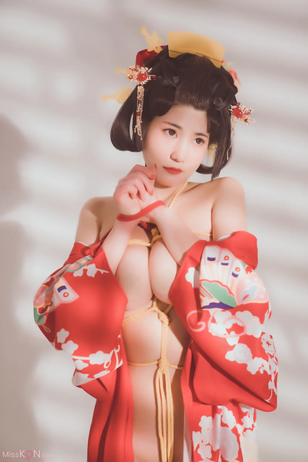 Coser@星澜是澜澜叫澜妹呀: 和服绳缚 (50 photos + 1 video) – Page 3