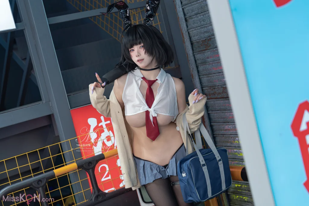 Coser@黏黏团子兔: 10月作品『賽博逆JK』提线木偶 (87 photos + 3 videos) – Page 3