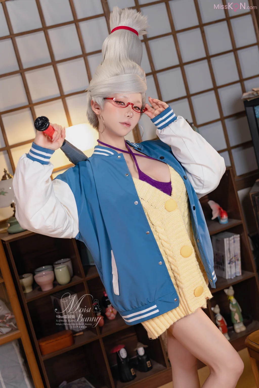 Coser@黏黏团子兔: 10月作品『胆大党-绫濑星子』GIVR TO ME (82 photos + 1 video) – Page 2