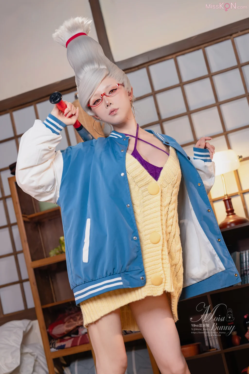 Coser@黏黏团子兔: 10月作品『胆大党-绫濑星子』GIVR TO ME (82 photos + 1 video) – Page 2
