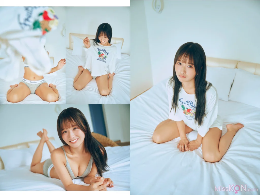 [JP] Ririka Moriwaki (森脇梨々夏): FLASHデジタル写真集 初めての恋だから (44 photos)