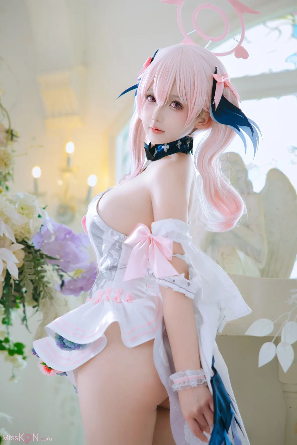 Coser@日奈娇: 蔚蓝档案 下江小春花嫁 (26 photos) – Page 2
