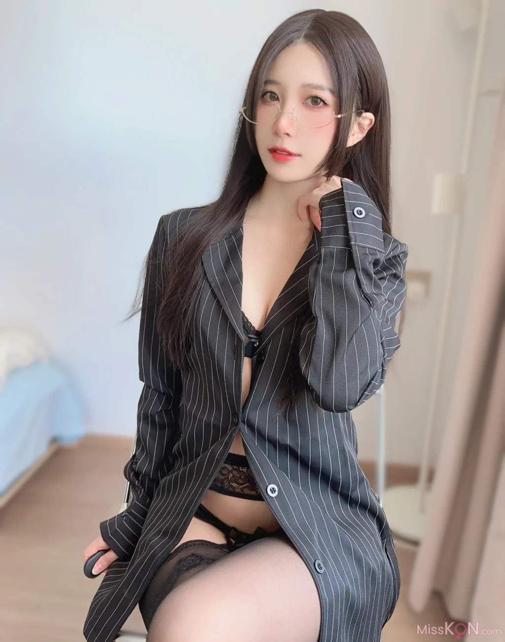 Coser@布丁大法 (Pudding Dafa): 私人OL (46 photos + 4 videos)