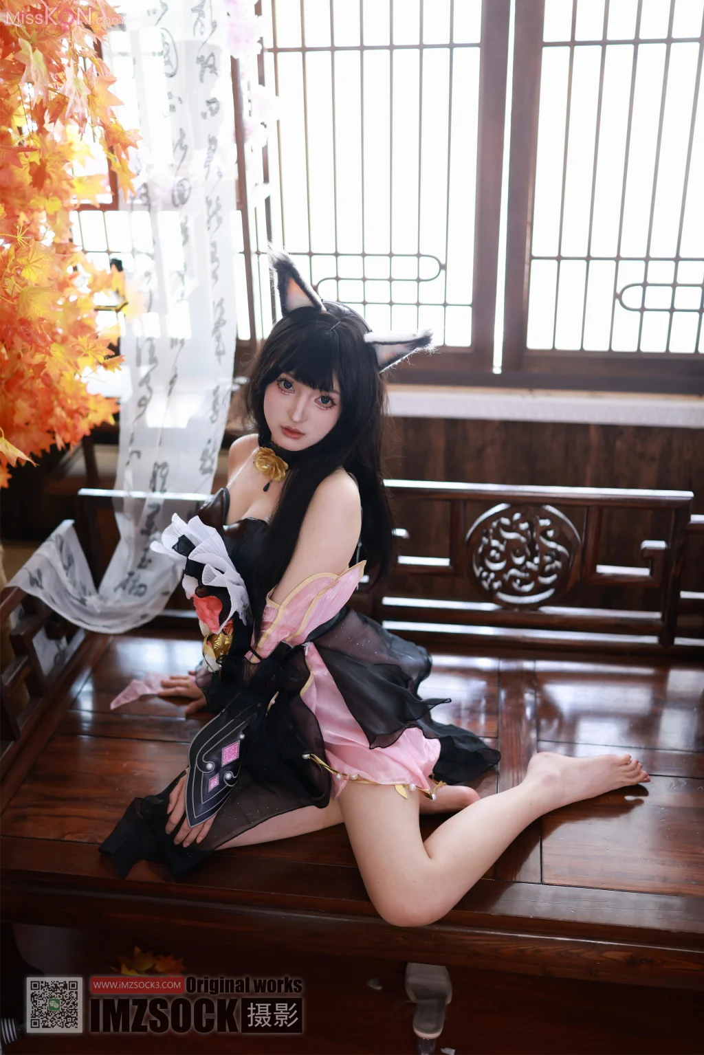 [MZSOCK爱美足] No.328: 茜茜 (98 photos + 1 video)