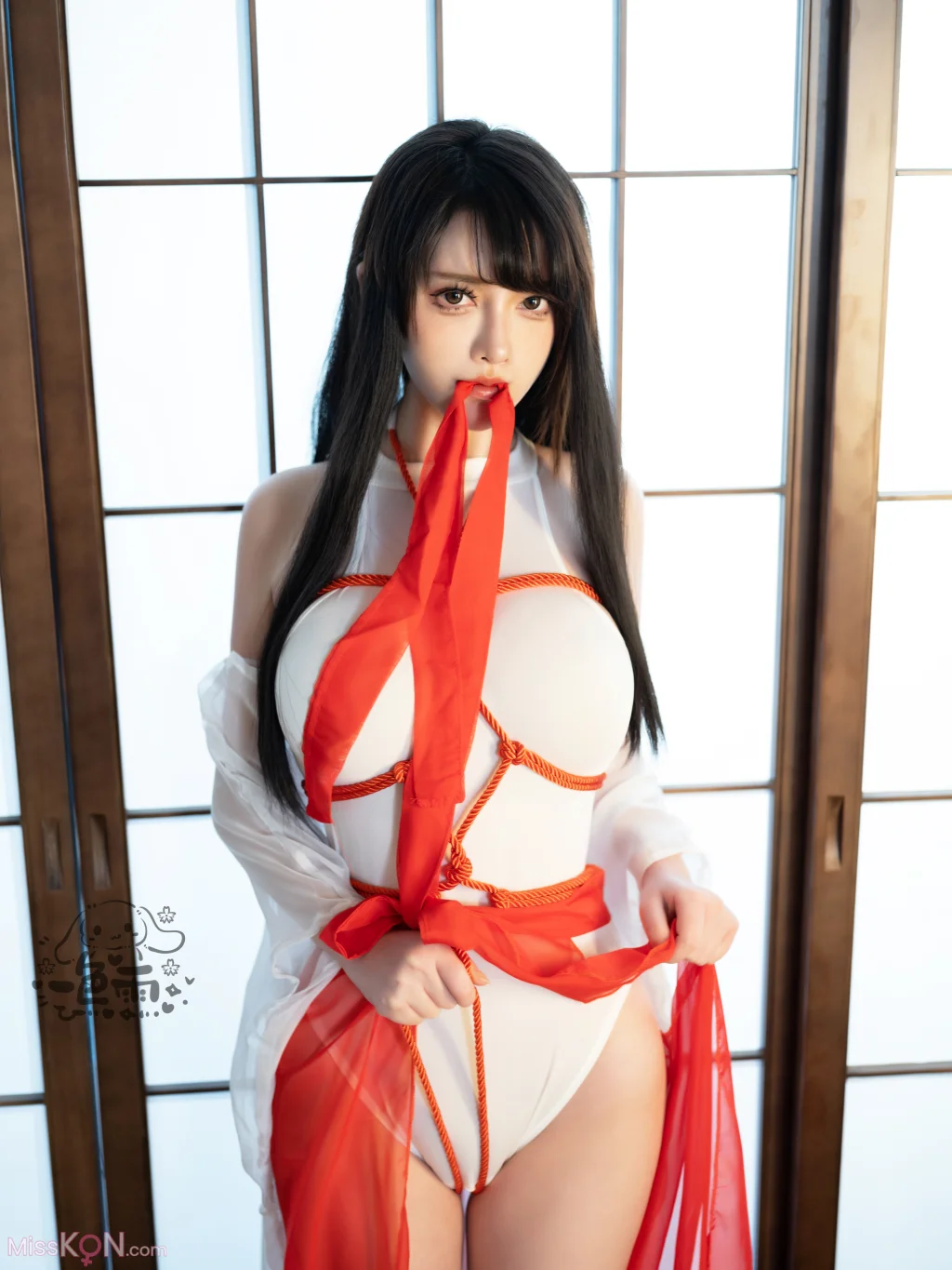 Coser@一色雨: 巫女 (30 photos) – Page 2