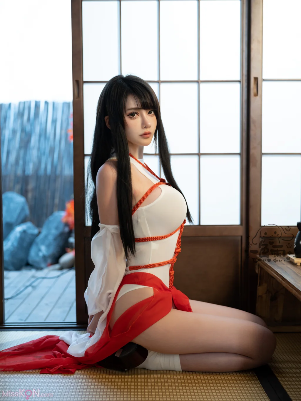 Coser@一色雨: 巫女 (30 photos) – Page 2