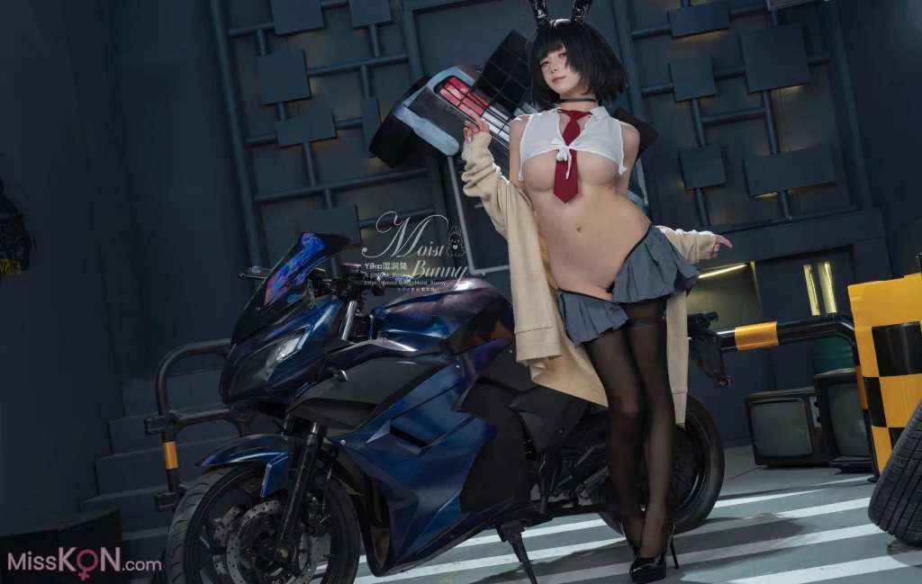 Coser@黏黏团子兔: 2025年10月作品 賽博逆JK (87 photos) – Page 2