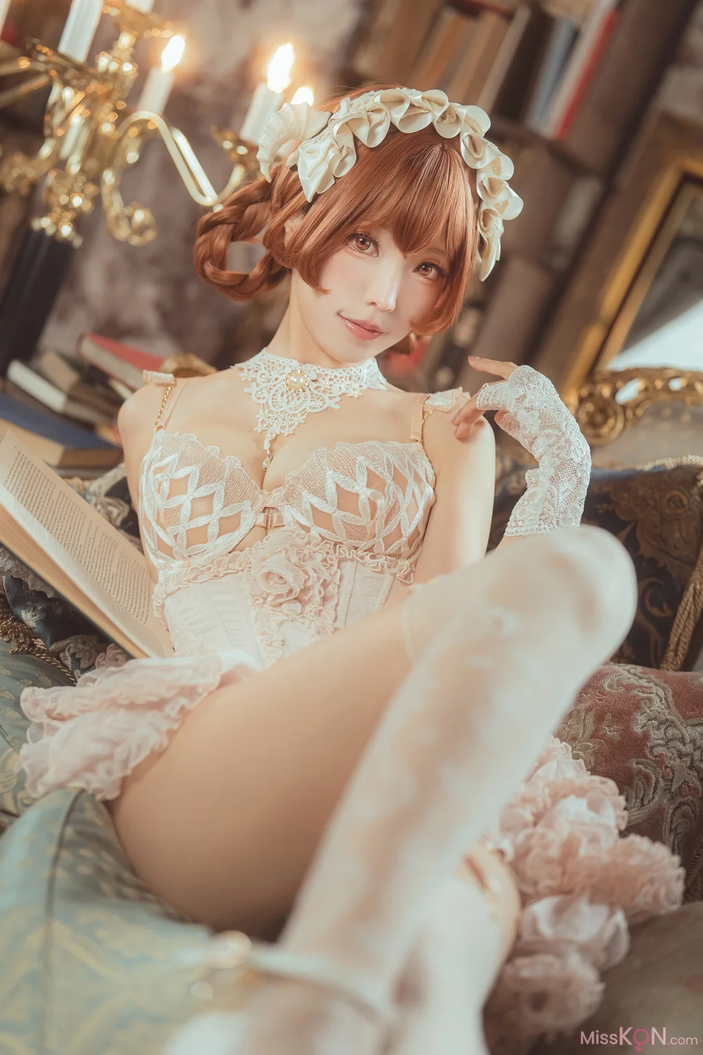 Coser@Ely_eee (ElyEE子): Book Witch 書本魔女 (33 photos + 4 videos)
