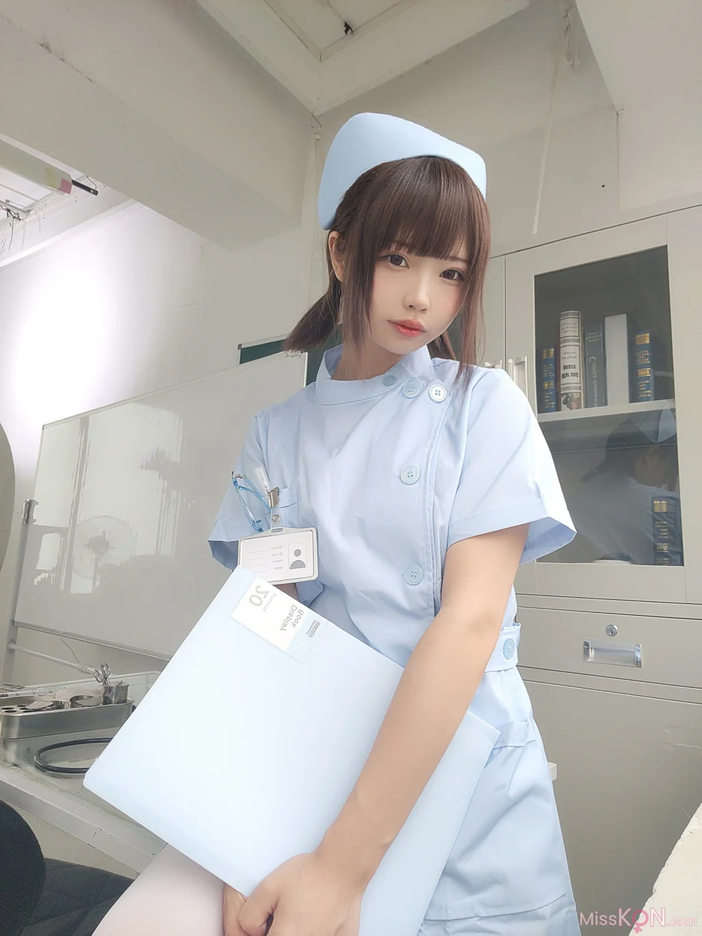 Coser@十万珍吱伏特: 香川澪 护理实习生 (155 photos + 1 video)