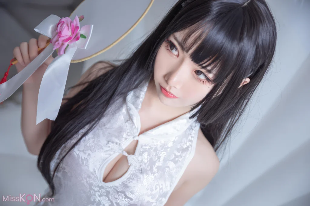 Coser@面饼仙儿: 白色旗袍 (60 photos) – Page 2