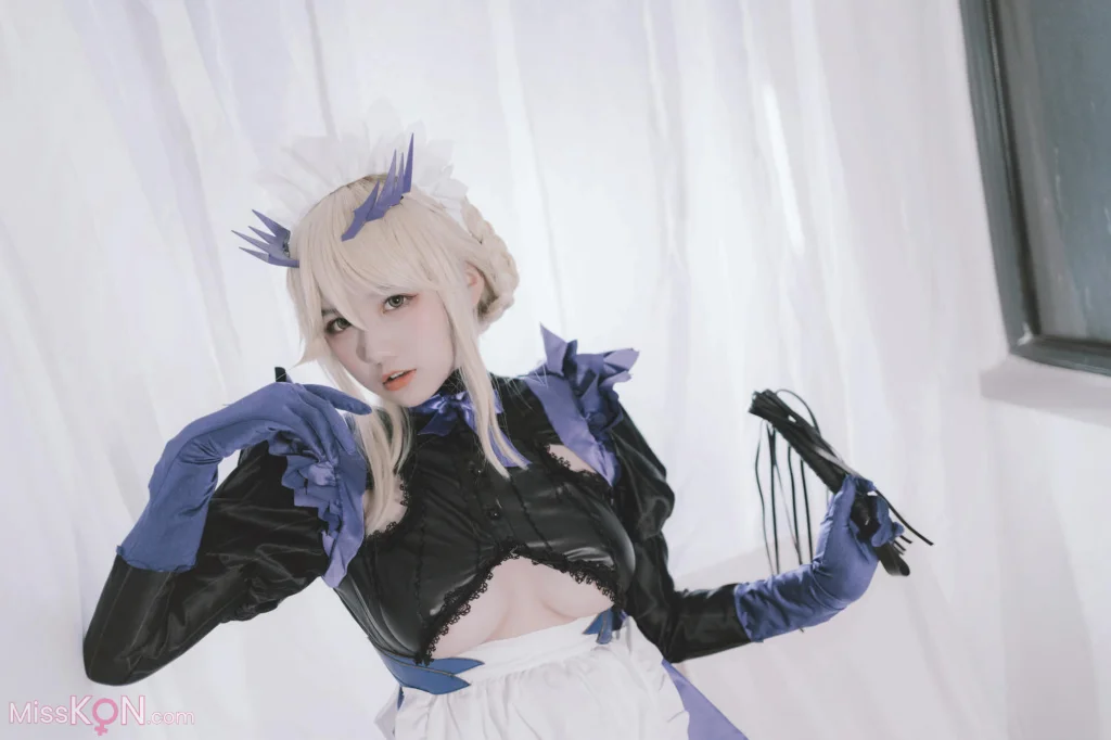 Coser@阿半今天很开心: FGO-黑枪呆女仆 (69 photos)