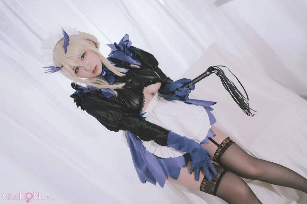 Coser@阿半今天很开心: FGO-黑枪呆女仆 (69 photos)