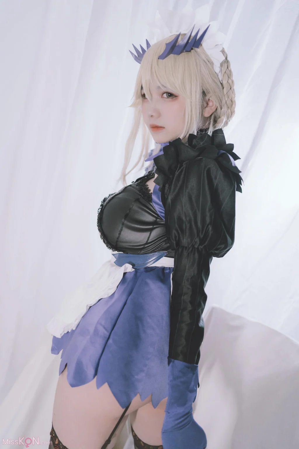 Coser@阿半今天很开心: FGO-黑枪呆女仆 (69 photos)