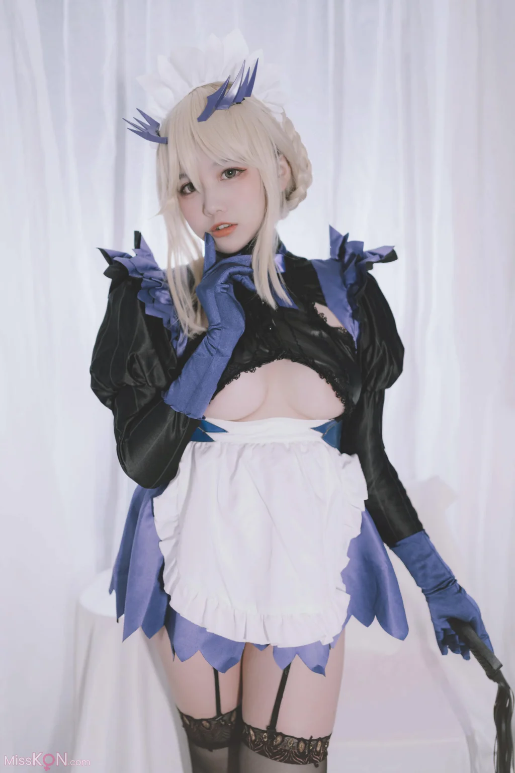 Coser@阿半今天很开心: FGO-黑枪呆女仆 (69 photos)