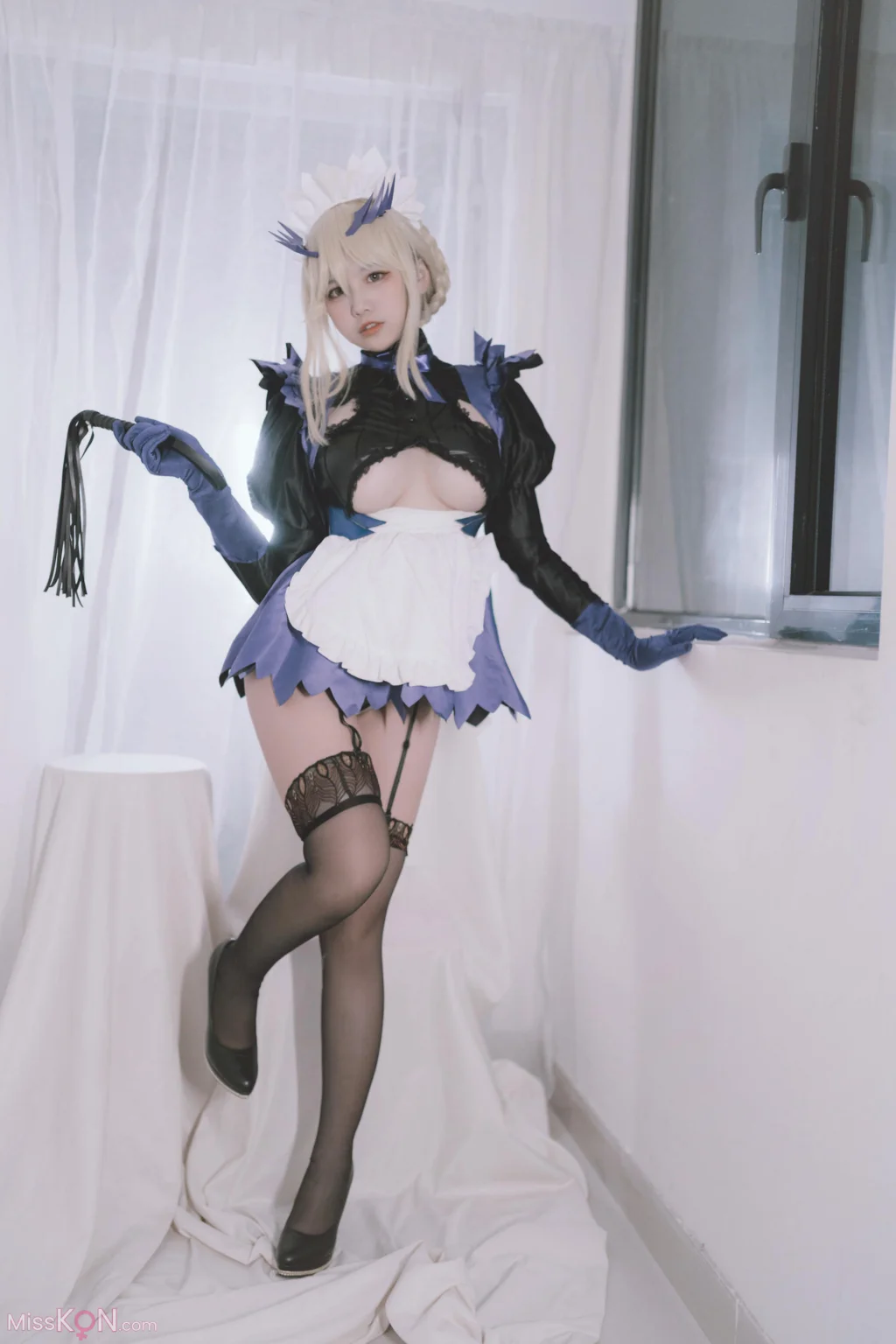 Coser@阿半今天很开心: FGO-黑枪呆女仆 (69 photos)