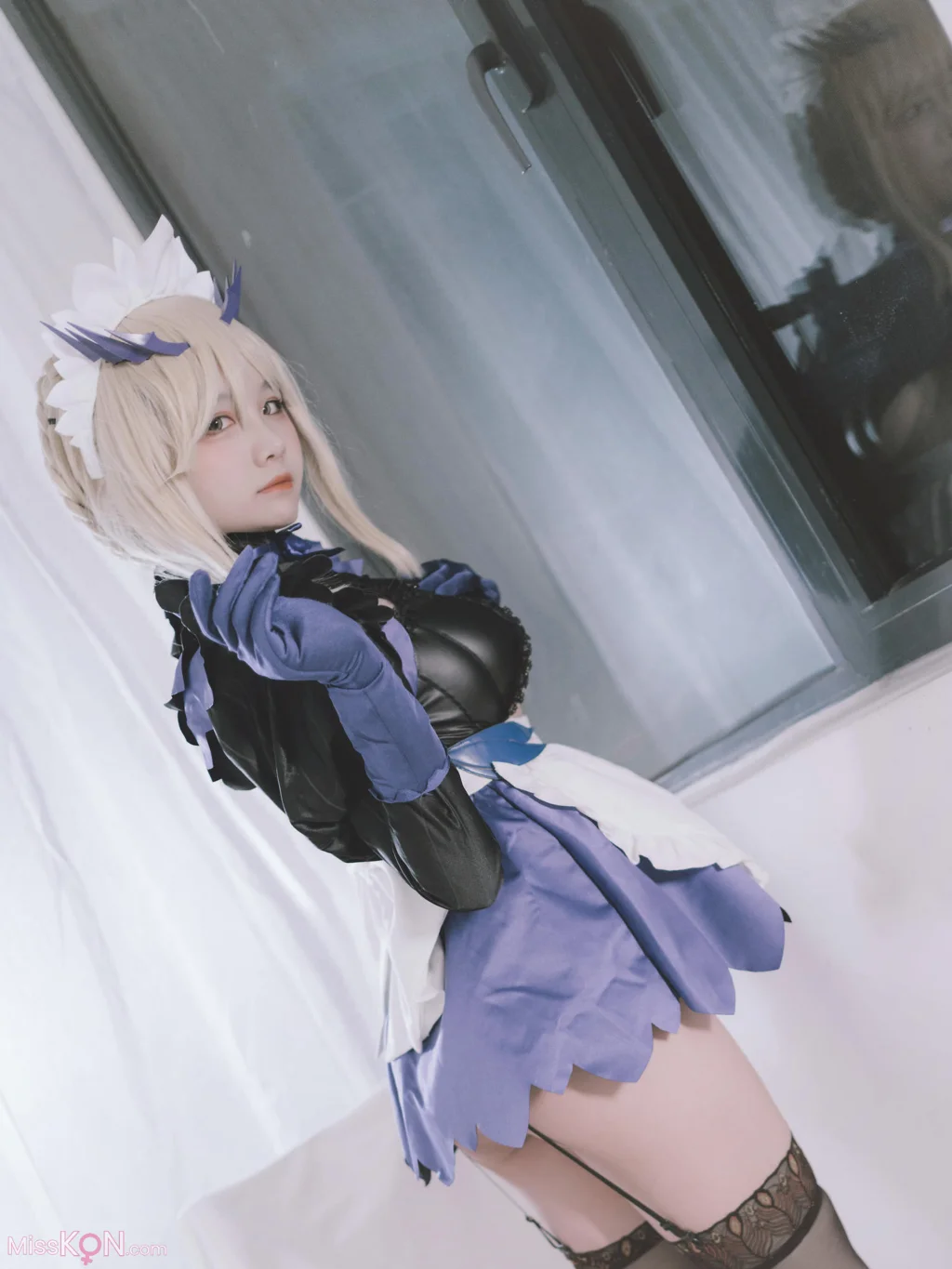 Coser@阿半今天很开心: FGO-黑枪呆女仆 (69 photos)