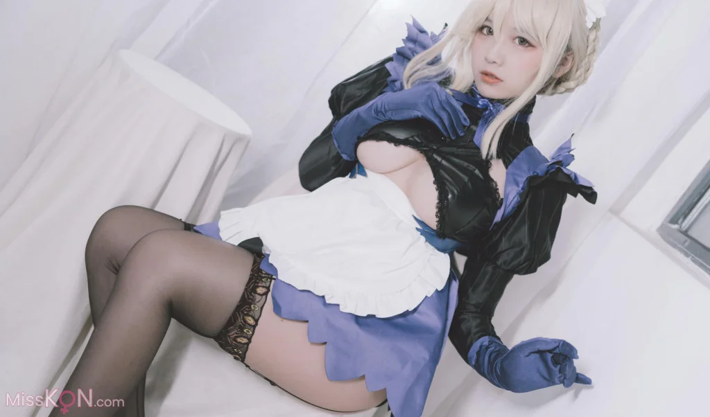 Coser@阿半今天很开心: FGO-黑枪呆女仆 (69 photos) – Page 2
