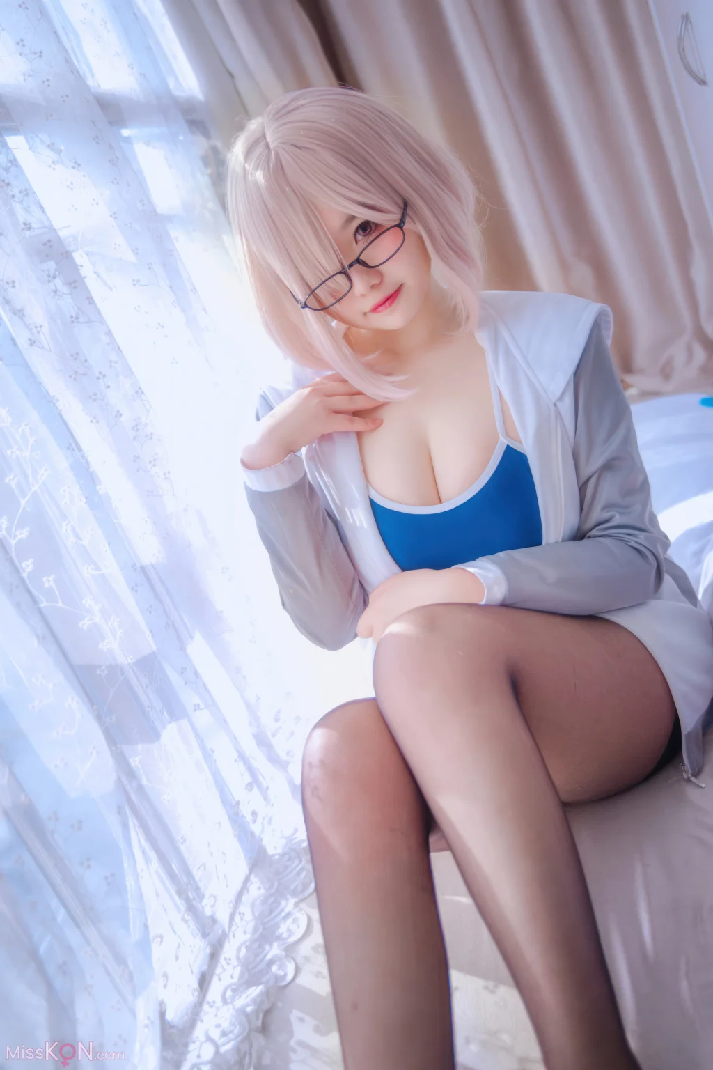 Coser@阿半今天很开心: 玛修同人体操服 (20 photos) – Page 2