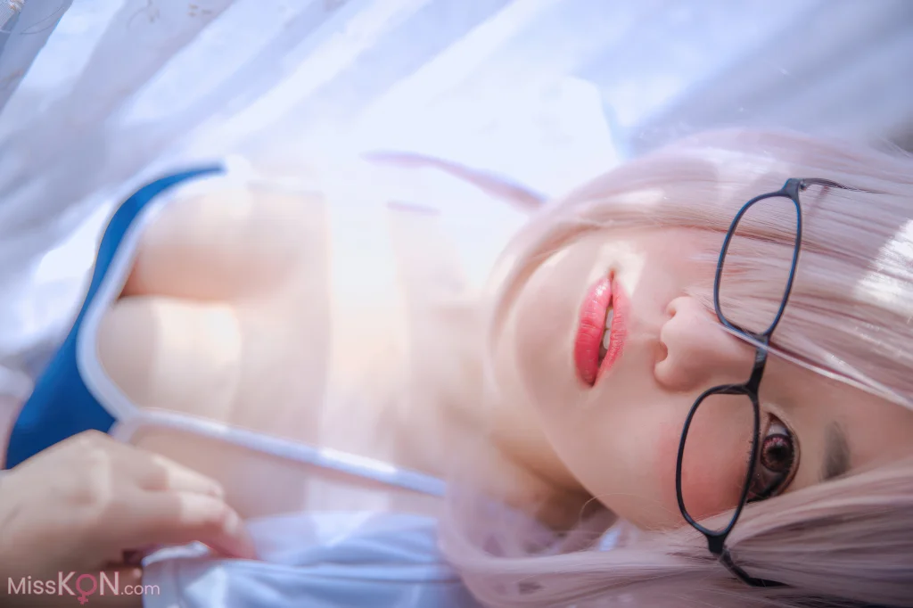 Coser@阿半今天很开心: 玛修同人体操服 (20 photos) – Page 2