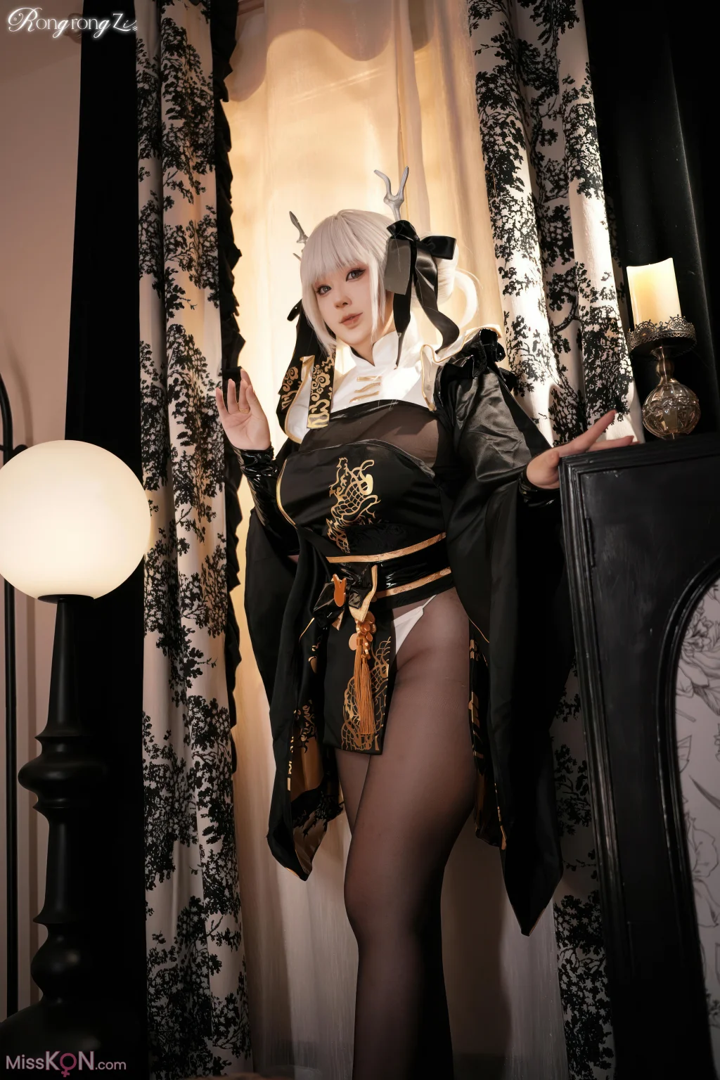 Coser@小容仔咕咕咕w: NIKKE胜利女神-布兰儿白兔 (45 photos)