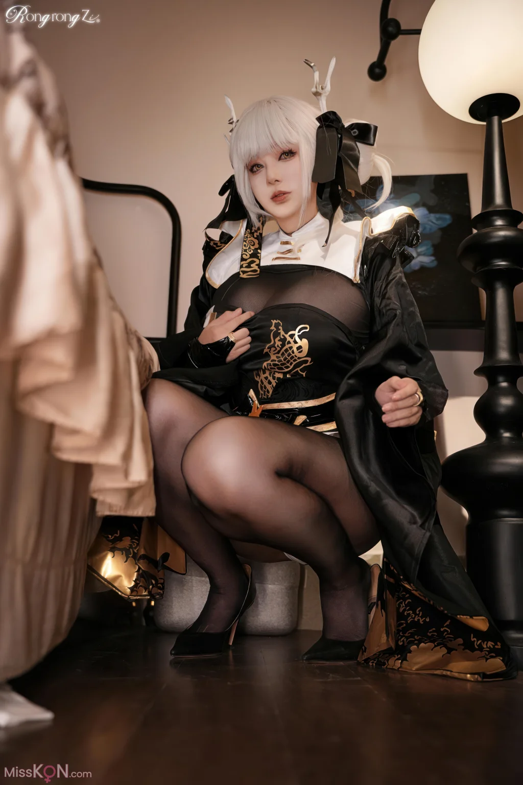 Coser@小容仔咕咕咕w: NIKKE胜利女神-布兰儿白兔 (45 photos) – Page 2
