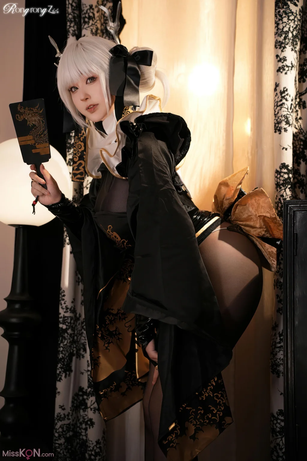 Coser@小容仔咕咕咕w: NIKKE胜利女神-布兰儿白兔 (45 photos) – Page 3