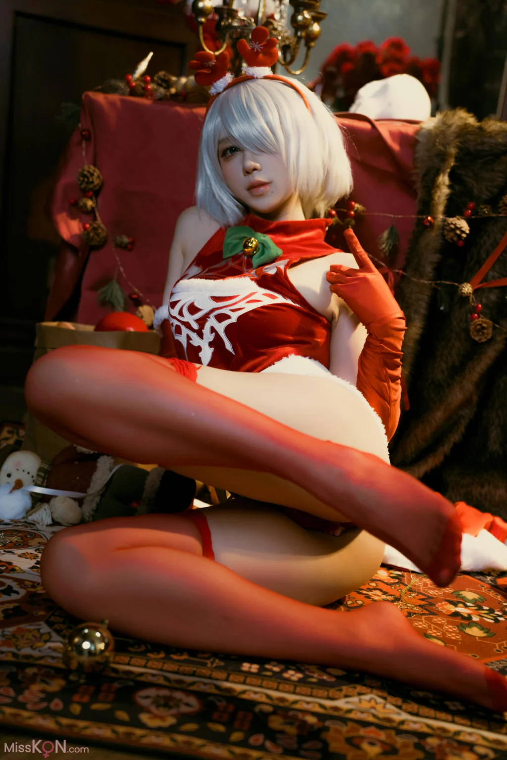 Coser@九曲Jean: 尼尔·机械纪元 2B圣诞 (40 photos)