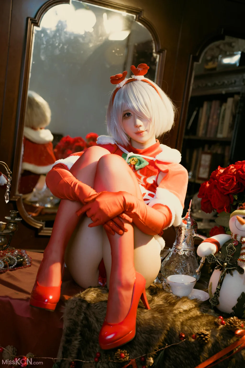 Coser@九曲Jean: 尼尔·机械纪元 2B圣诞 (40 photos)