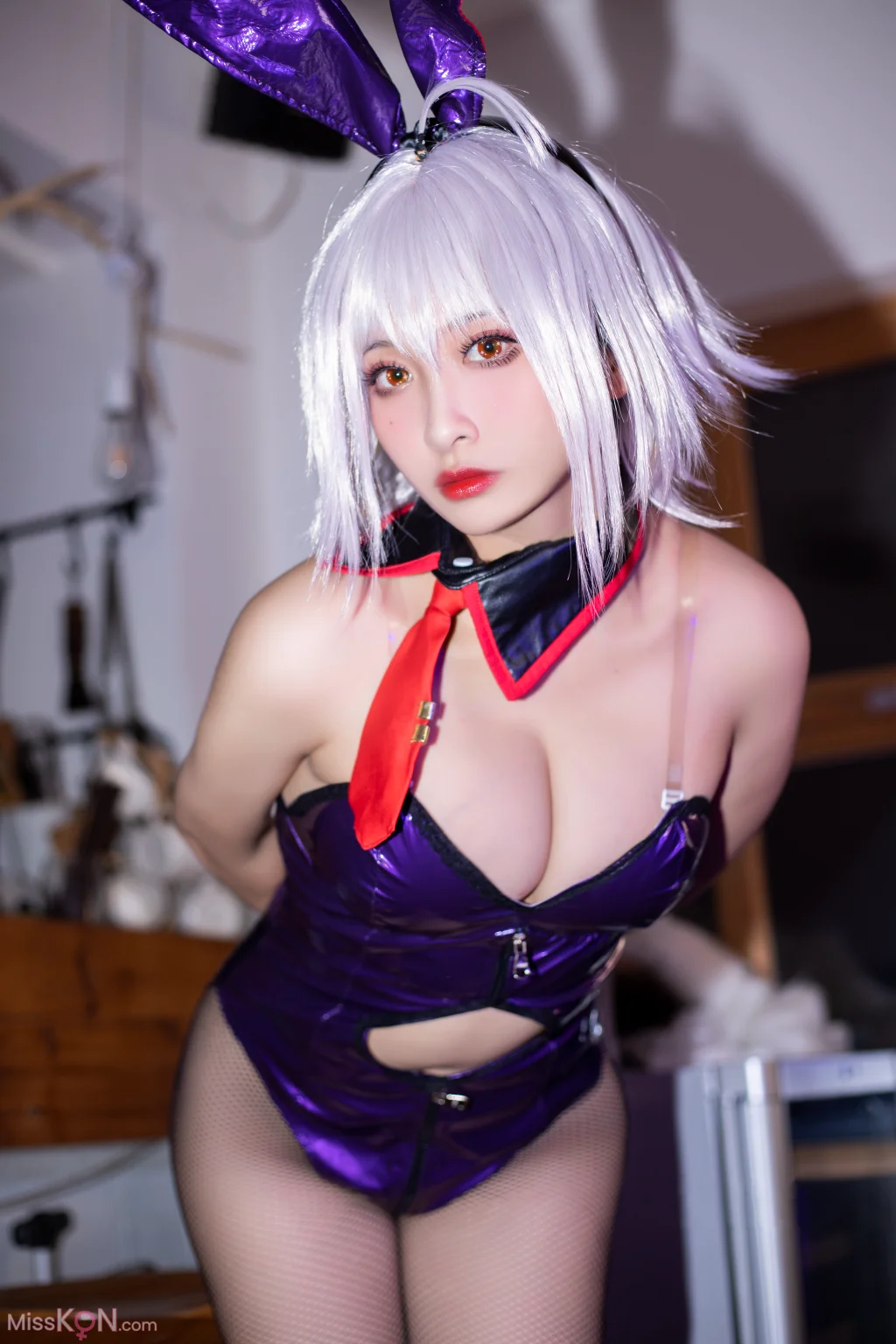 Coser@洛璃LoLiSAMA: FGO-黑贞兔子 (42 photos + 1 video) – Page 3
