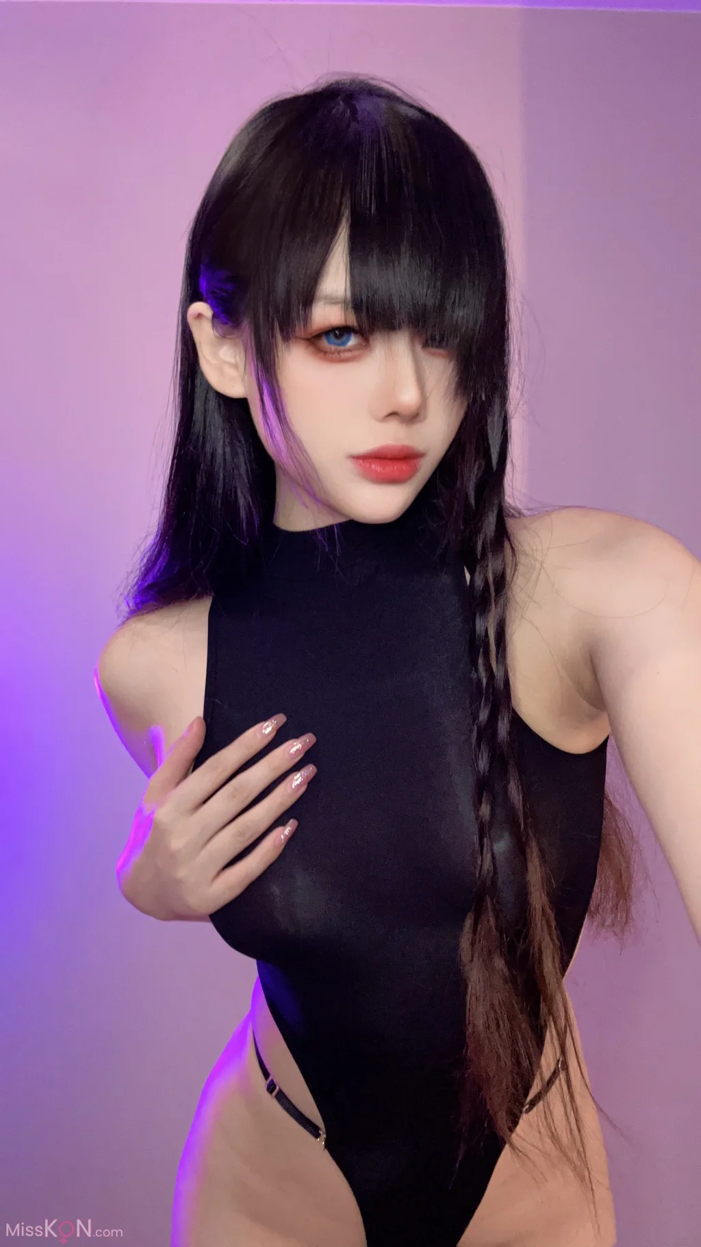 Coser@九言: 黑丝紧身衣 (22 photos + 6 videos) – Page 2