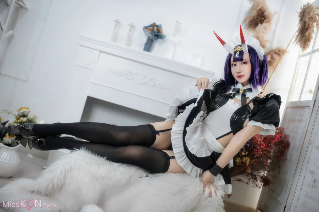 Coser@羽生三未: FGO-酒吞童子女仆 (20 photos)