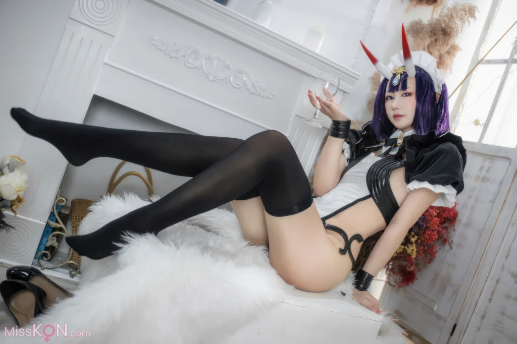Coser@羽生三未: FGO-酒吞童子女仆 (20 photos)