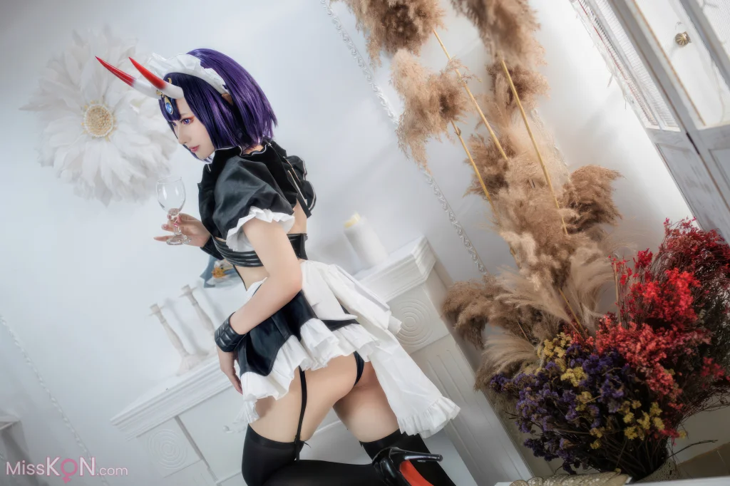Coser@羽生三未: FGO-酒吞童子女仆 (20 photos)