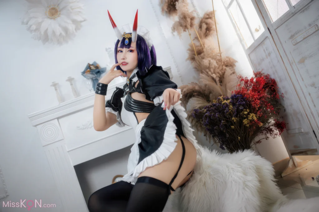 Coser@羽生三未: FGO-酒吞童子女仆 (20 photos)